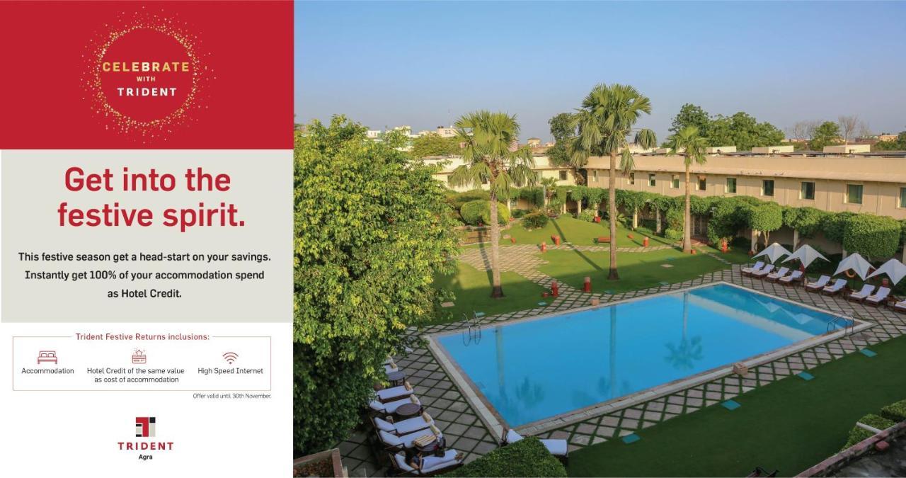 Trident Agra Hotell Agra  Exteriör bild